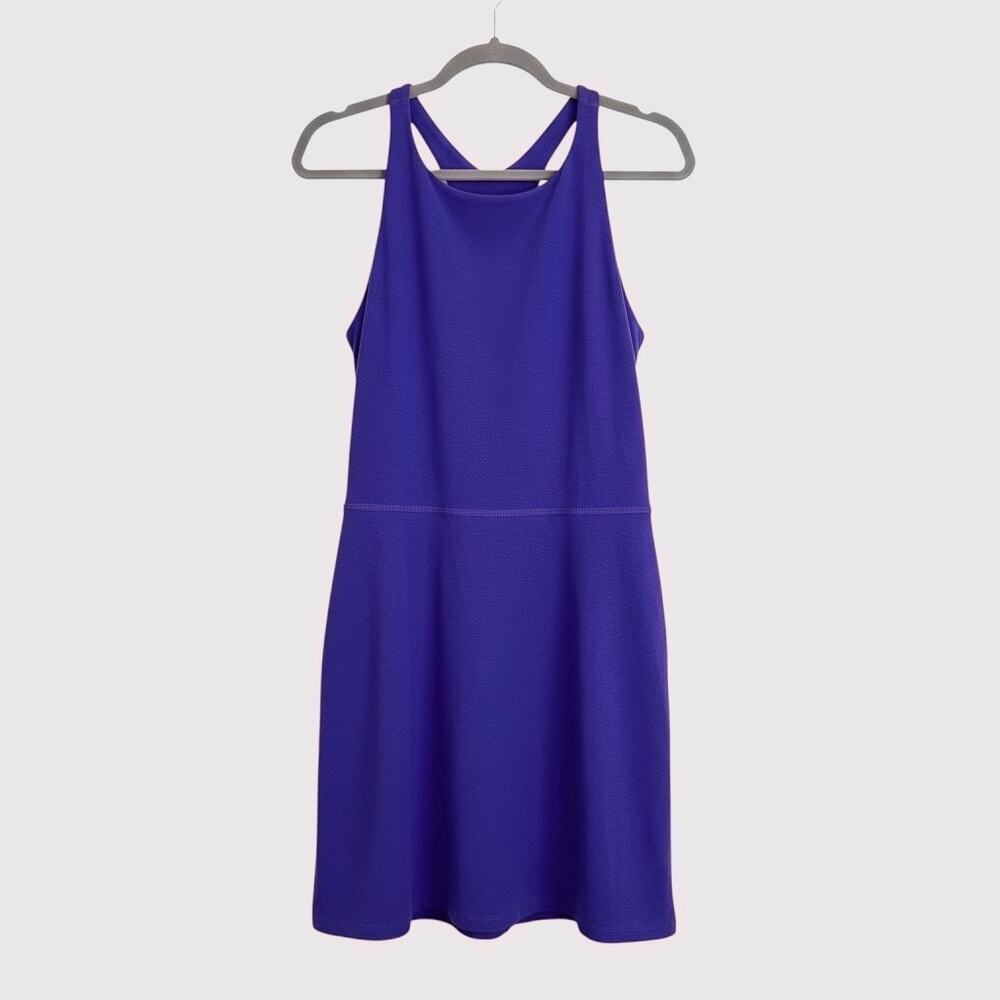 Beyond Yoga Purple A-Line Active Mini Dress